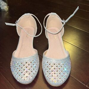 Size 3 Link Sparkle/Bedazzled Wedge.  New without Tags